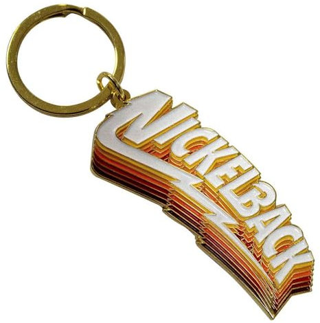 Rock Off officially licensed products Nickelback Gradient Shadows Logo Schlüsselring Keychain One Size