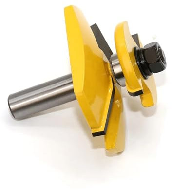ZHLWei 1 pz 12mm/12.7mm Gambo Raised Panel Router Bit -3 Diametro Coltello Porta Fresa for Lavorazione del Legno Fresa for Utensili for Lavorazione del Legno