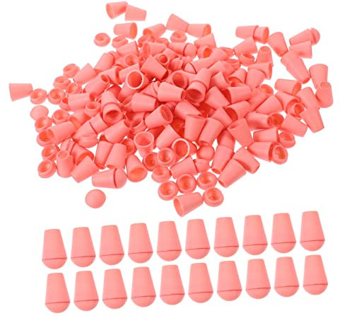 TEHAUX 100pcs Seil Ende Stopper Kordelzug Schnur Schlösser Schnallen Für Kleidung Tasche Gepäck