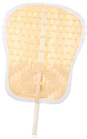 HOLIDYOYO Abanico De Mano De Bambú Mano Estilo Chino Para Verano Decoración Rústica Abanico De Verano Manual