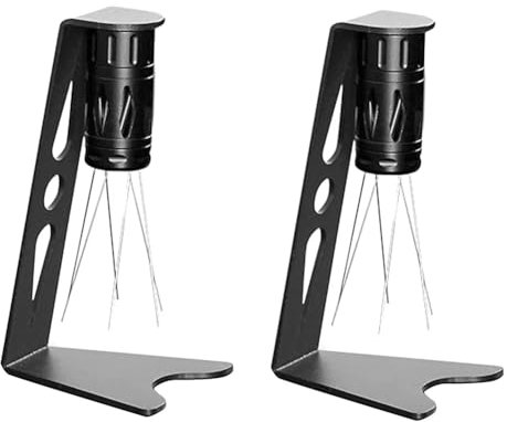 Junterone Herramienta para Mezclar Café Expreso con Soporte, Profesional, 6, Dispersor de Grumos para Mezclar Café, Herramienta para Mezclar Café Expreso para la Cocina del Hogar