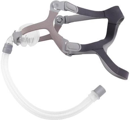 Koolenry CPAP Universelle Nasenpolster Schlafmaske mit Kopfband, Wiederverwendbare für CPAP-Benutzer