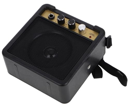 Holibanna Amplificatore Per Chitarra Piccolo Mini Design Portatile Amplificatore A Valvole Per Chitarra