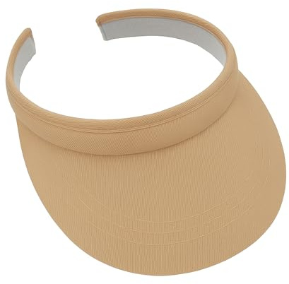 Visiera sportiva per donna e uomo stile classico senza coppa protezione solare leggera casual spiaggia golf tennis