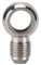 Turbo Banjo Adapter 6AN to M14 304 Stainless Steel Fitting 41402101007 Car Accessory High Performance Durable Resistant Easy Install for Turbocharged Vehicles