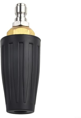 Accessorio per idropulitrice rotante Turbo Ugello 4000 PSI, connessione rapida per una potente azione di pulizia (040)