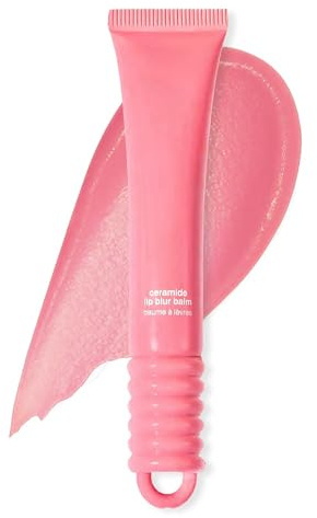 Gloss Labbra Rosa Lucidalabbra Volumizzante, Lip Gloss Idratante con Effetto Specchio e Rimpolpante Labbra per un Finish Brillante e Naturale, Formula Leggera a Lunga Durata