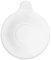 Universal Stöpsel, 1 Stück, Weiss, Ø 13 cm Stopfen, TPR Waschbeckenstopfen mit Saugnapf, Drain Stopper Plug für bis Ø 90 mm Abflüsse, Wannenstöpsel für Badewanne, Dusche, Waschbecken, Spüle, Haushalt