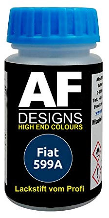 Lackstift für FIAT 599A Blu Magnetico Metallic schnelltrocknend Tupflack Autolack