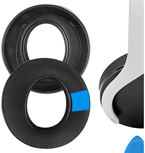 Geekria Sport Ersatz-Ohrpolster mit Kühlgel für Sony PlayStation 5 PULSE 3D kabellose Kopfhörer, Ohrpolster, Ohrmuscheln Reparaturteile (Schwarz)