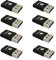 FUERAN DP – Émulateur d'affichage DisplayPort 2K (compatible sans tête 2560 x 1600 @ 30 Hz) 4K 4096 x 2160 @ 60 Hz Prise factice pour port d'affichage – Compatible DisplayPort (2K-2560 x 1600 @ 30