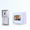 BT Security Portier interphone vidéo Classic 4 Fils - 4 Appartements - 4 écrans Blancs