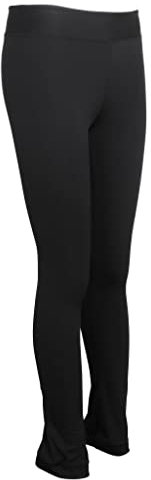 Milageto Eiskunstlauf Training Lange Hosen Damen Warme Strumpfhosen Hosen, XS