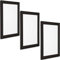A5 A4 A3 A2 A1 A0 Aluminium Schnapprahmen Klickschild oder Posterhalter ideal als Menühalter und Zertifikate Display in 6 Größen (A5, Schwarz)