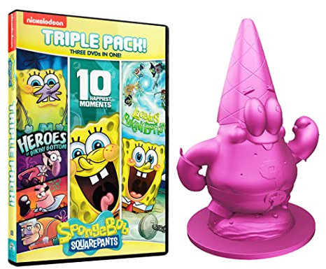 Spongebob Squarepants: Goes Prehistoric / Home Sweet Pineapple / Where's Gary & Pink Gnerd Gnome (DVD + Garden Gnome)
