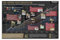 AlleAktien® Börsenposter S&P 500 Schwarz Leinwand-Poster, Wandkunst, Dekor, Bild, Gemälde für Wohnzimmer, Schlafzimmer, Dekoration, ungerahmt, 60 x 90 cm