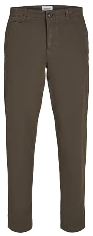 JACK & JONES Men's Jpstace Jjharlow Chino Noos Trousers, Wren, 27W x 32L