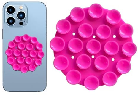 Kongou Supporto per Telefono a Ventosa, Supporto per Telefono a Ventosa - Supporto per Telefono Cellulare a Specchio Supporto per Telefono - Supporto per Telefono per finestrino 'Auto in Silicone,