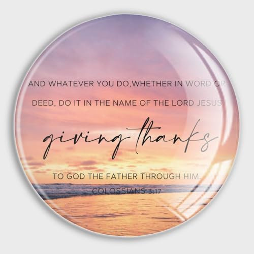 Evans1nism Kühlschrankmagnete, niedliche Magnete, der Herr Jesus, runde Magnete, inspirierende Wörter, Buchstaben, Sprüche, Schriftzug, Whiteboard-Magnet für Schrank, Geschirrspüler, Schrank, Spind, 4