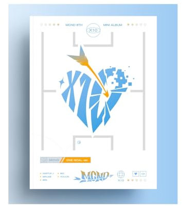 MCND - 6th Mini Album X10 Photobook ver. CD (One Goal ver. (No Poster))
