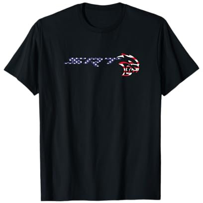 Dodge SRT Hellcat Stars and Stripes T-Shirt
