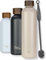 Milu Thermosflasche 1L Isolierte Edelstahl Thermo Trinkflasche Thermoskanne Auslaufsichere Isolierflasche doppelwandig - Kohlensäure geeignet – inkl. Reinigungsbürste (Beige, 1000ml)