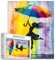 Tucocoo 1000 Teile Puzzle für Erwachsene, fröhliches Mädchen, Straßenkunst-Puzzle, Regenbogen-Regenschirm, Kunst-Puzzles für anspruchsvolle Familienaktivitäten, buntes Bastelpuzzle, Wanddekoration,