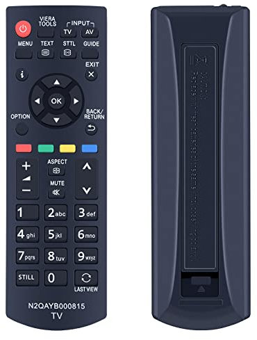 CLVIZCXOM N2QAYB000815 N2QAYB000816 Remote Control Replacement for Panasonic Viera TV Remote control SMART LCD LED TV TX-L32B6E TX-L42B6E TX-L50EM6B TX-P50X60E TXL32EM6E TXL39B6E - No Setup Required