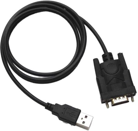 Adaptateur HDMI VGA, câble adaptateur USB vers série RS-232, connecteur DB9, compatible avec Windows 11/10/8.1/7, Mac OS X 10.6+, Linux, haute vitesse de transfert de données 1 Mbit/s (0,8 m)