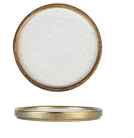 ADERFETBI Piatti Moderni Piatti Piatti Occidentali Piatti da Bistecca Piatti in Ceramica Piatti for la casa Servizio Piatti