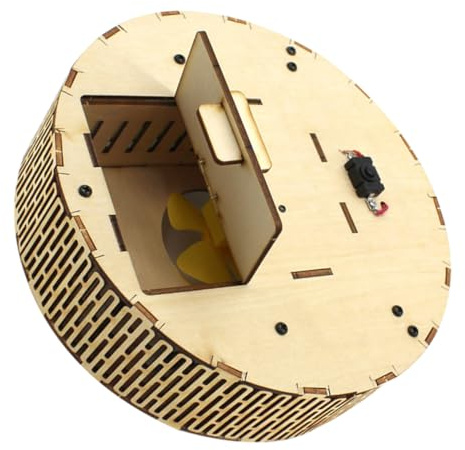 Beaupretty Kit DIY Modèle Robot Aspirateur Électrique Scientifique Éducatif pour Garçon Fille Apprentissage Stem Sécurisé et Complet