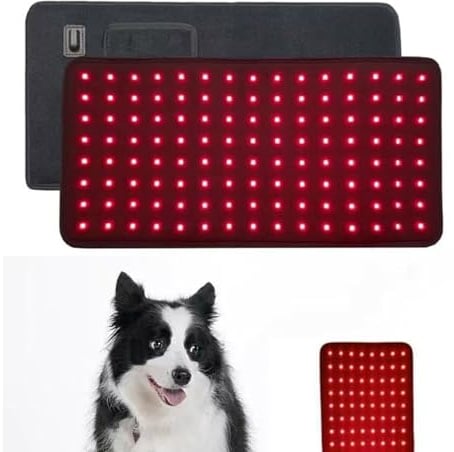 Rotlichttherapiegerät für Haustiere, Infrarot-Schmerzlinderung und Wundversorgungslösung für Hunde, Katzen und Pferde, 120 Stück