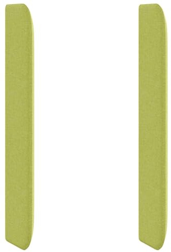 vidaXL Kopfteil Ohr Grau 80 x 16 x 4 cm Stoff, Stylisches Schlafzimmer-Upgrade, moderner Stoffkopfteil, praktische Gestaltung, Bequeme Bereicherung für Dein Zuhause