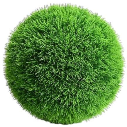 FQRDKT Kunstpflanze Kugel Künstlicher Buchsbaum Deko Grünpflanzenkugel Langlebig für Hochzeit Empfang Zuhause Geschäft, 28cm