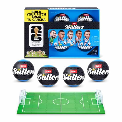 ZURU FIFA WORLD CUP 2026™ Ballers, 4 Pack, for Ages 3 and Up