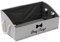 MOREZI Aufbewahrungsbox für Haustierspielzeug aus Segeltuch,faltbare Aufbewahrungsbox für Hundespielzeug,zum Organisieren von Spielzeug für Haustiere,Zubehör und Zubehör usw-Hund-Streifengraue