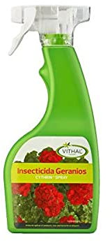 VITHAL Insecticida Geranios LU 750ml - Insecticida De Amplio Espectro Para Geranios, Aplicación Directa, Sin Necesidad De Preparación Ni Dosificación