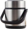MBROS Isolierbehälter Box für warme Speisen Thermobehälter für Speisen, Suppe Perfekt isoliert aus Edelstahl, Silber, 1.6L, 5,90 Zoll * 7,48 Zoll (15 cm * 19 cm), Tragbar, Mahlzeiten zum Mitnehmen