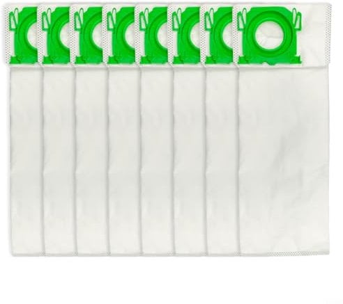 ZYNCUE 8 Pack Replacement Dust Bags for SEBO 6629ER for Sebo for X Series Vacuum Cleaner, Leakproof Dedicated Dirt Disposal Bags Vacuums Cleaner Spare Parts Accessories