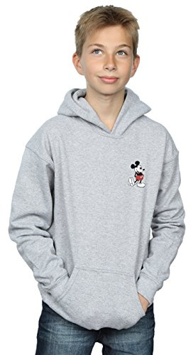 Disney Boys Mickey Mouse Kickin Retro Chest Hoodie