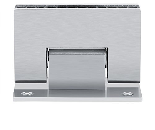 Bisagra para puerta de ducha, 8-10 mm, soporte de 90 grados, sin marco, pared de cristal para puerta de ducha