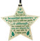 RED OCEAN Dad Memorial Christmas Tree Decorations Wooden Star Remembrance Plaque Keepsake Gift