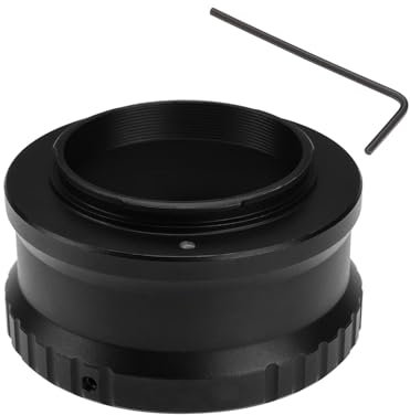 The Lord of the Tools 1 Stück Schraube M42-FX Objektivadapter Manueller Blendenring mit Mini-6-Punkt-Schlüssel Kompatibel mit Fujifilm Xpro-1 X-E1 Adapter