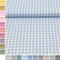 MAGAM-Stoffe Mona Vichy-Karo groß Baumwollstoff Oeko-Tex Meterware 50cm (14. Hellblau)