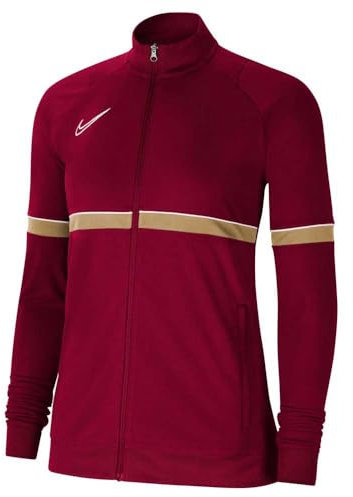 NIKE CV2677-677 W NK DF ACD21 TRK JKT K Jacket Mujer TEAM RED/WHITE/JERSEY GOLD/(WH Tamaño XS
