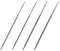 Lima per motosega, catena per affilare motosega, 4 pezzi per affilare catene a basso profilo (9/64,5/32,11/64,3/16)