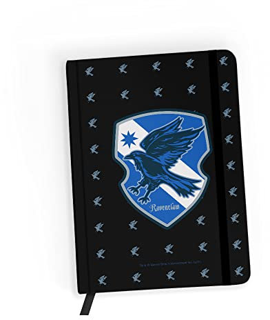 ERT GROUP Original und offiziell lizenziert von Harry Potter Notizbuch, Muster Harry Potter 004 black, mit liniertes Papier, A5