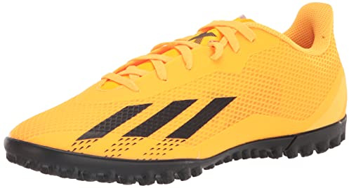 Adidas Unisex-Child X SPEEDPORTAL.4 Turf Solar Gold/Black/Team Solar Orange 5.5
