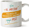 MUGFFINS Tazas para TÉCNICO EN EMERGENCIAS SANITARIAS hombre - En Español - Eres el mejor sigue así! - 11 oz / 330 ml - Regalo original y divertido