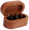 Plektrum-Aufbewahrungsbox aus Holz mit 3 Plektren, Kleinteile-Organizer für Bass-Mandoline, Banjo, Ukulele, Heimcafé-Dekorationen